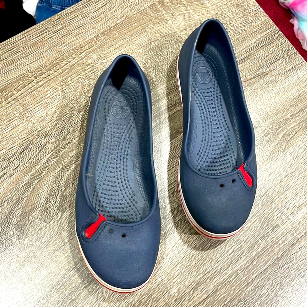 Crocs Navy Flats